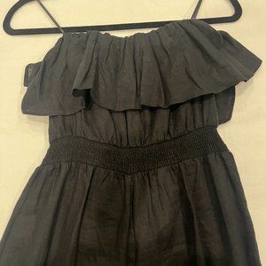 Linen halter jumpsuit